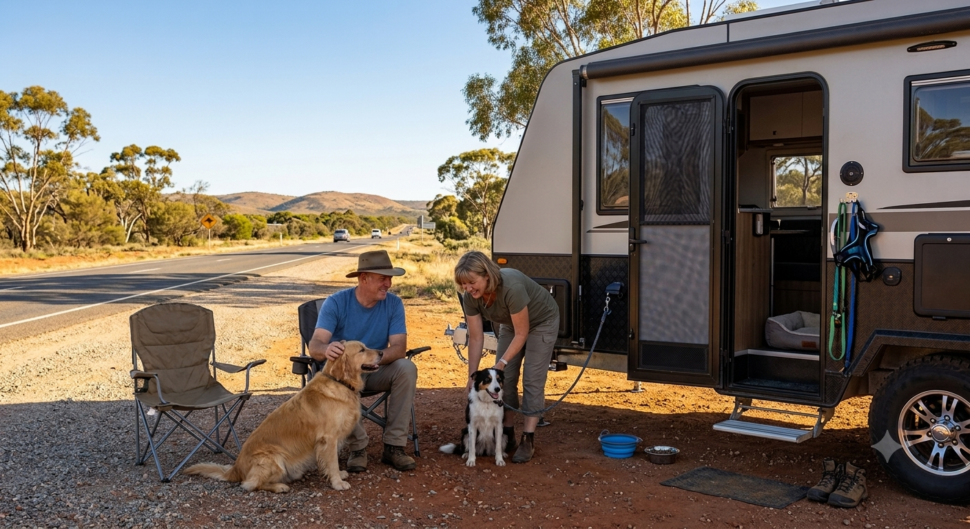 Travelling with Pets in Your Caravan: A Practical Guide for Australian Roads